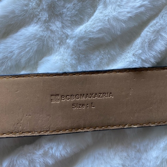 BCBG toggle and chain belt in black - Picture 7 of 13